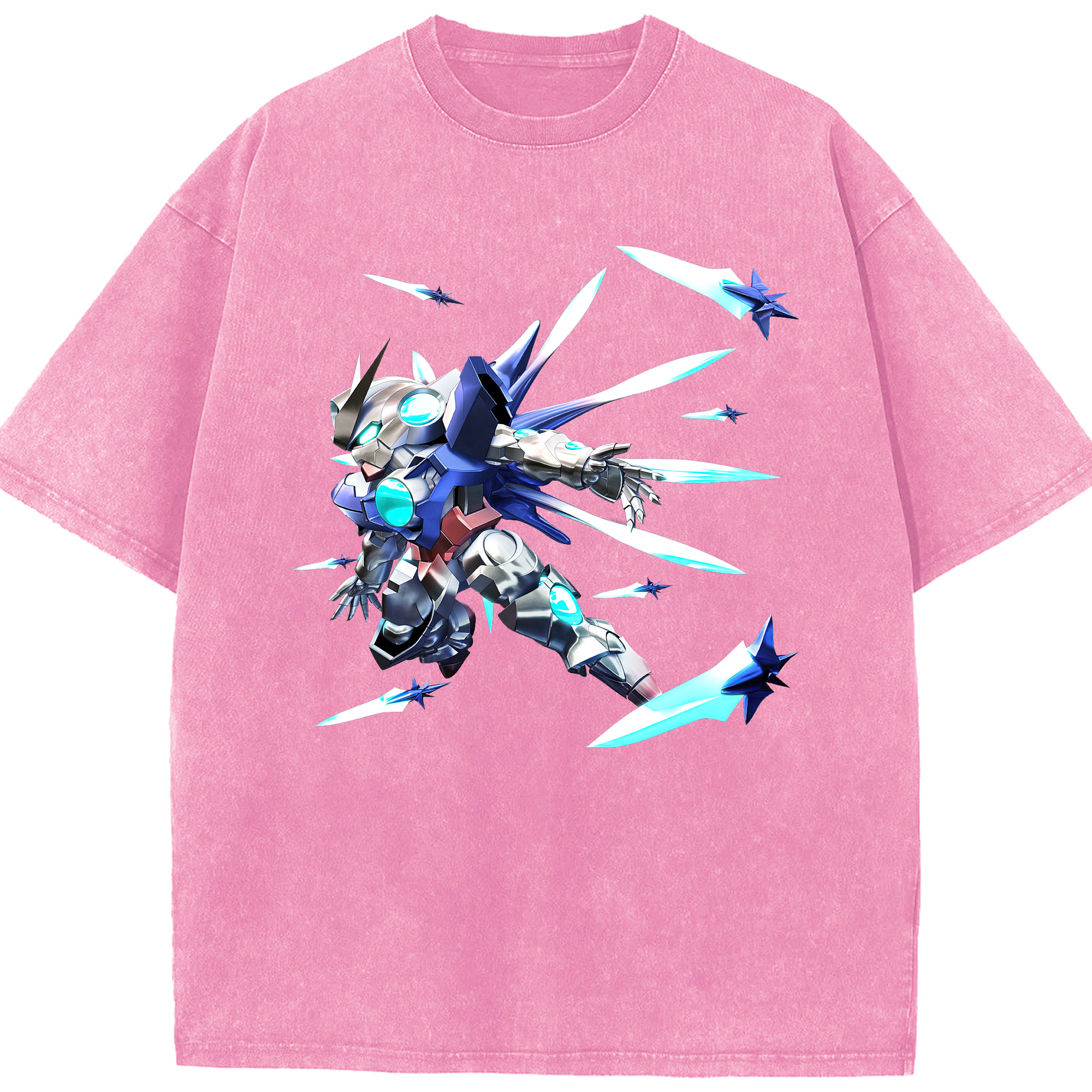 （画像用） 機動戦士ガンダム Mobile Suit Gundam 綿100% ヴィンテージ風 半袖Tシャツ（フロントプリント）